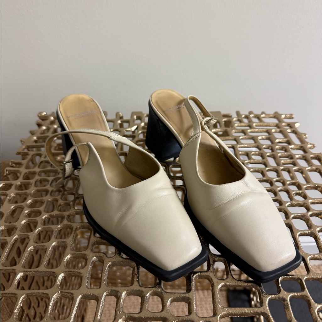 Women’s Vegabond Slingback Square-Toe Heels